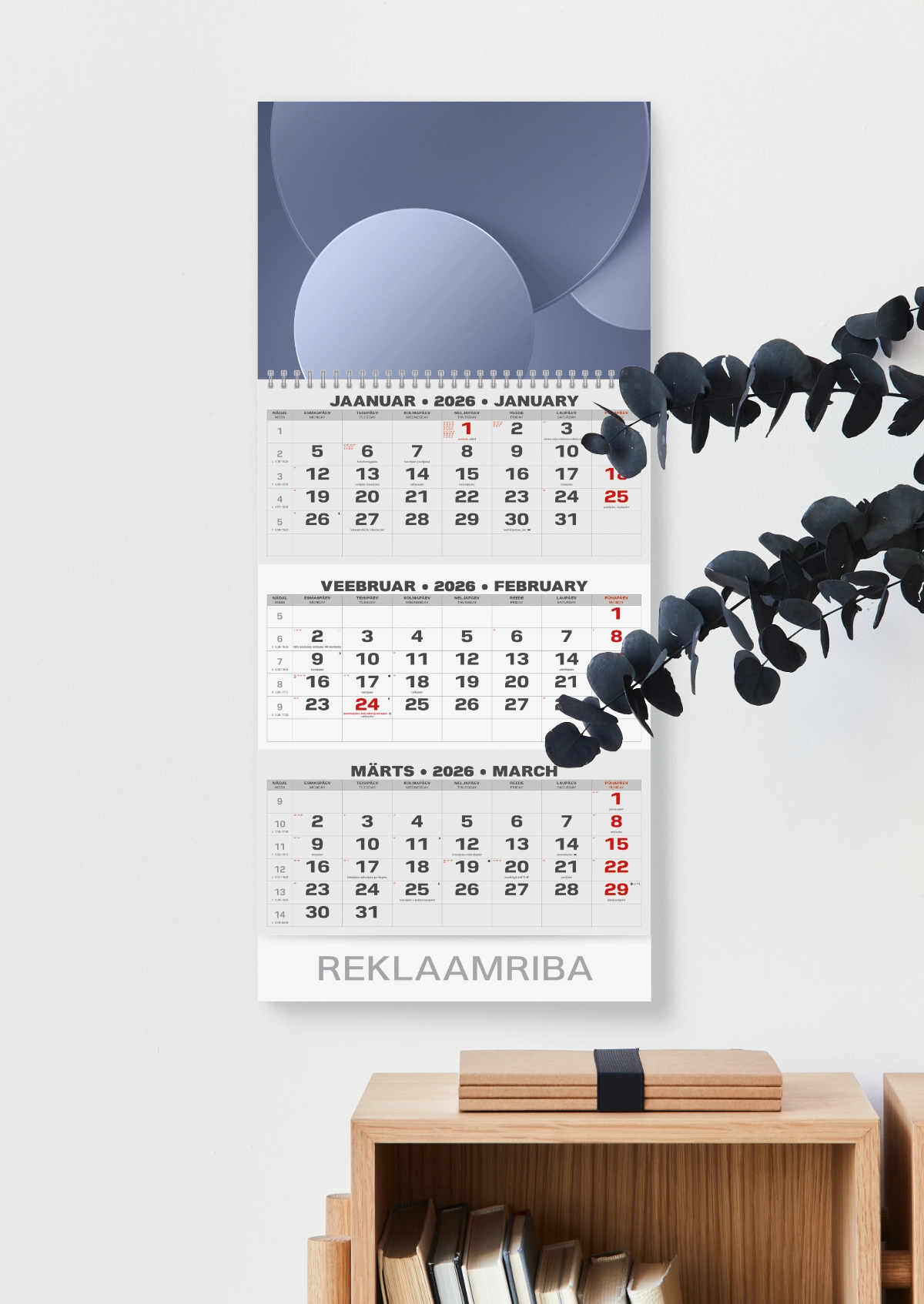 Kalender TRIO reklaamribaga